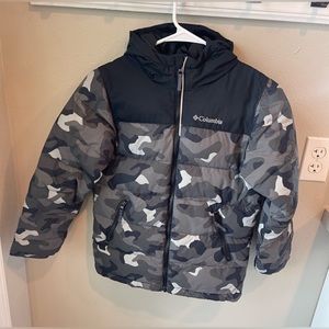 Columbia boys camo coat